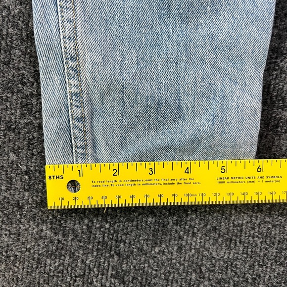 Levi's 512 Slim Taper Fit Jeans Men 30x30.5 Blue Light Wash Denim Cotton Stretch - Picture 3 of 15